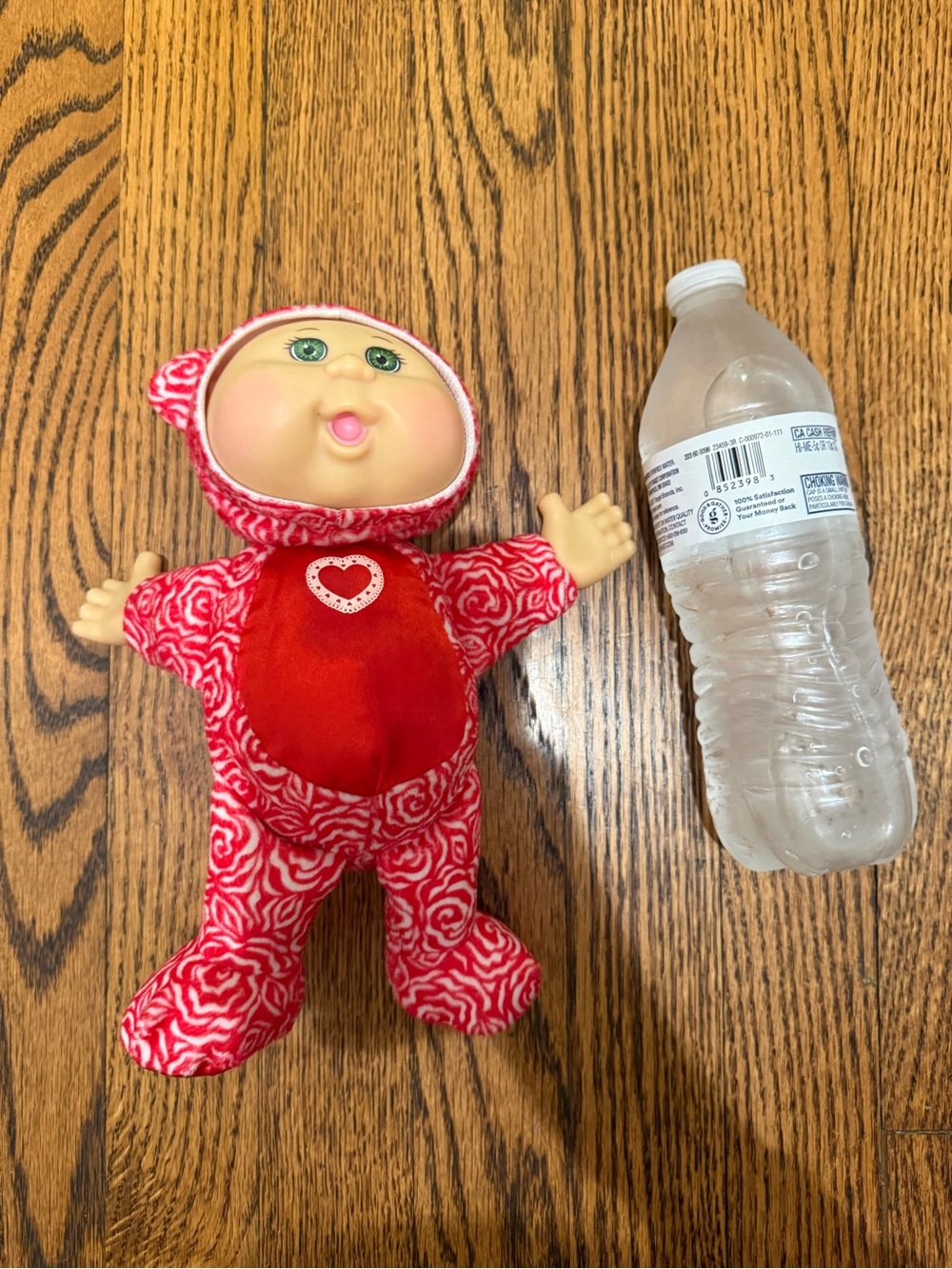 Red Heart Baby Doll Plush